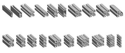 Alumínium profilok és gépépítő elemek