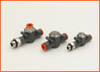 In-line quick-exhaust valves series VSR L