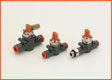 In-line shutoff valves series V2V L, V3V L